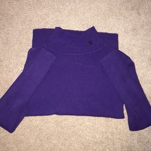 Ralph Lauren Purple Turtle Neck Sweater